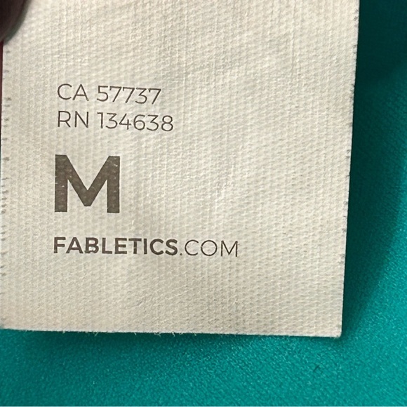 Fabletics Motion 365 Aqua High-waisted Full-Length Leggings w/Pockets Sz M - Picture 13 of 16